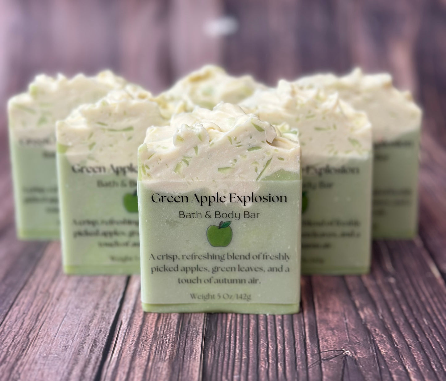 Green Apple Explosion Bar Soap