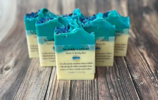 Seaside Cotton Bar Soap